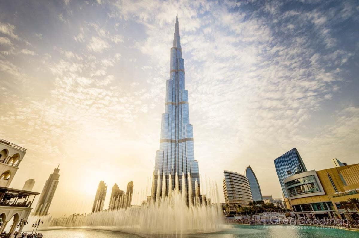 Ferienwohnung Silkhaus Design 1Bdr With Burj Khalifa View In New Tower Dubai Exterior foto